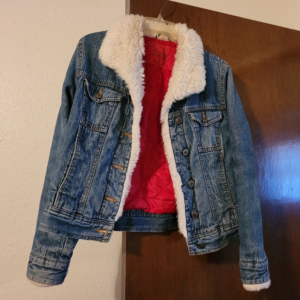 Jean jacket size L